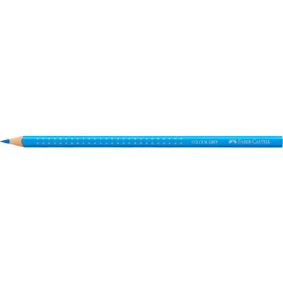 Produktbild von FABER-CASTELL Dreikant-Buntstift Colour GRIP neonblau
