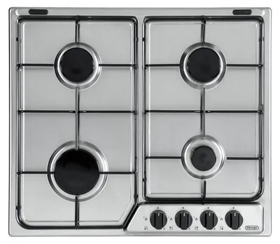 Zdjęcie produktu dla De’Longhi YAF 46 ASV, Stal nierdzewna, Wbudowany, 60 cm, Gaz, Stal nierdzewna, 4 stref(y)