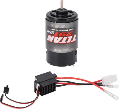 Obrázok produktu pre 550 kefovaný motor s 320A dvojcestným kefovaným vodotesným ESC setom pre RC Rock Crawler Car29T