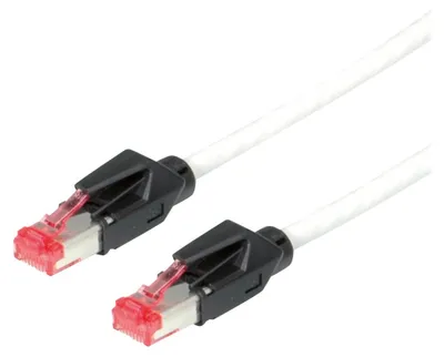 Productafbeelding van DRAKA S/FTP-patchkabel, Cat. 6 H, 10 meter, grijs (artikelnummer: 21.05.2100)