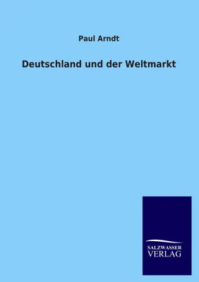 Produktbild von Deutschland und der Weltmarkt