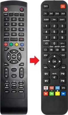 Produktbild von Fernbedienung geeignet für STREAM SYSTEM BM32C9