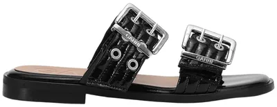 Produktbild von Sandalen Ganni Sandalia Femenine Buckle Naplack für Damen