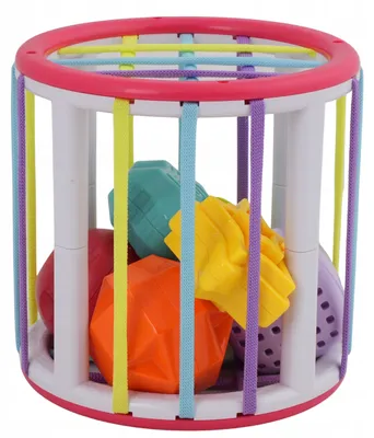 Zdjęcie produktu dla Elastyczna Zabawka Sensoryczna Antystresowa Sorter Klocków Dla Dzieci Gumki