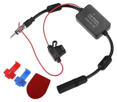Auto-Antennenverstärker, 53,5 cm, schwarz, FM/DAB