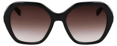 Produktbild von Longchamp LO759S BLACK/BROWN SHADED 54/18/140 Uni Sonnenbrillen