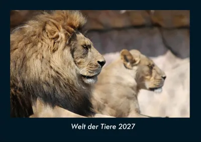 Produktbild von Welt der Tiere 2027 Fotokalender DIN A4
