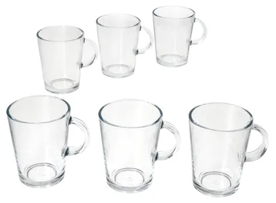 Obrázek produktu pro Ritzenhoff Coredo 6x sklenice na čaj s uchem 250ml H10,5cm