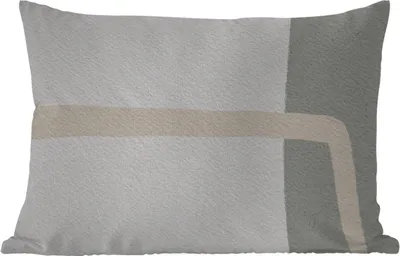 Produktbild von MuchoWow® Outdoor Kissen - Abstrakt - Minimalismus - Design - 60x40 cm - Wetterfest - Lounge Kissen - Zierkissen - Kissen für Innenräume