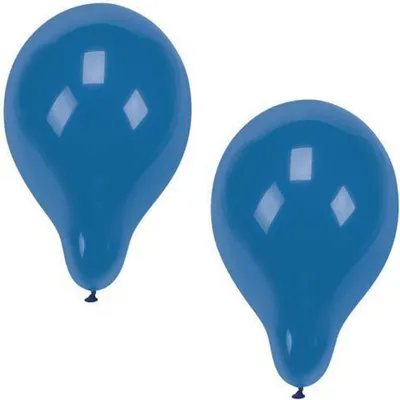 Produktbild von Papstar Luftballons, blau Ø 25 cm, 120 Stück