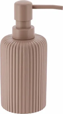 Produktbild von TENDANCE | Lotionspender - Seifenspender - aus Polymerharz - 230 ml - beige - Pumpspender - Flüssigseifenspender