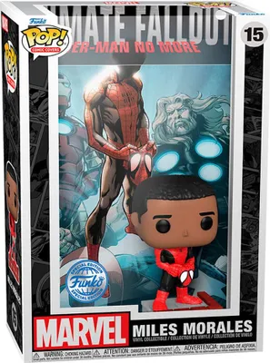 Immagine prodotto di Marvel Funko POP! figura da collezione in PVC con copertina a fumetti - Miles Morals (15)