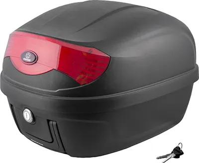 Obrázek produktu pro Moretti MR-808 Kufr, 28 l, černý, červený reflektor