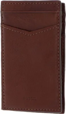 Produktbild von FOSSIL Leder Kartenetui Phone CC With Snap Congnac braun