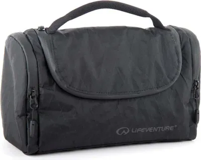 Produktbild von Lifeventure X-pac Kulturbeutel Schwarz  Schwarz One Size