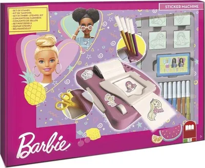 Produktbild von Barbie - Pieczątki i maszyna do naklejek