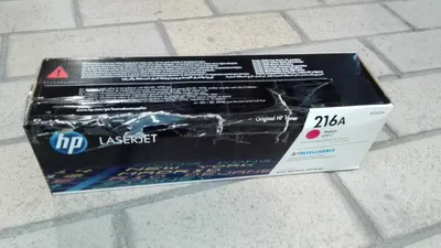 Produktbild von HP 216A Magenta Original LaserJet Tonerkartusche, 850 Seiten, 0 Seiten, Magenta, 1 Stück(e)