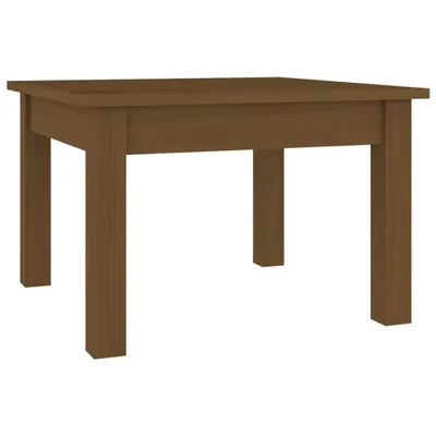 Produktbild von vidaXL Couchtisch Honigbraun 45x45x30 cm Massivholz Kiefer