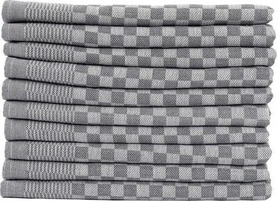 Zdjęcie produktu dla Zestaw 10 ręczników kuchennych Unyqoos®, 50 x 70 cm, 100% bawełna, 210 g/m² (75 g), wyjątkowo chłonne, wysokiej jakości, 2 pętelki do zawieszania, 5 kolorów
