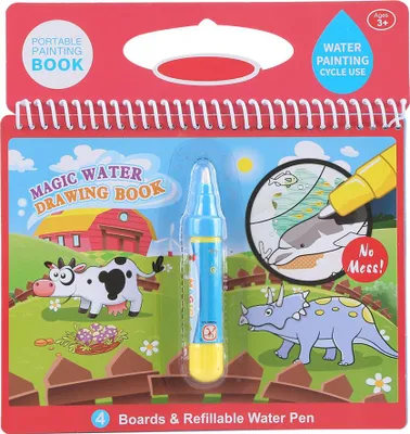 Image de Portable enfants livre de coloriage avec dessin de l'eau stylo enfants tôt apprendre des jouets #4
