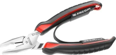 Produktbild von Universalzange FACOM 187A.18CPEPB, 180 mm, Schneidet harten Draht bis 200 kg/mm²