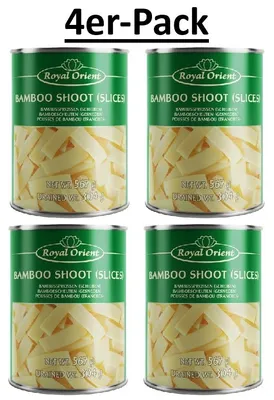 Produktbild von 4er-Pack Royal Orient Bambussprossen Scheiben 567g