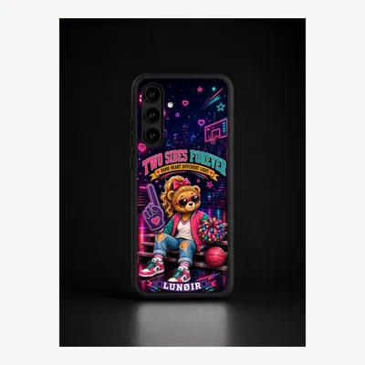 Image de Coque de protection pour Samsung S24 Plus, étui de téléphone avec motif "Dualité" – LUNØIR ©