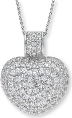 Produktbild von Herzanhänger Silber 925 Zirkonia JL10-02-1647 JuwelmaLux