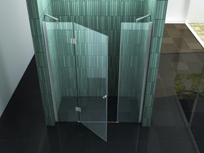 Produktbild von 8 mm XL-Nischentür RANGE 210 x 195 cm