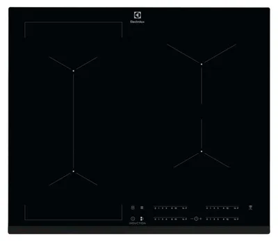 Produktbild von Electrolux EIV63443, Schwarz, Integriert, Zonen-Induktionskochfeld, Glas, 4 Zone(n), 4 Zone(n)