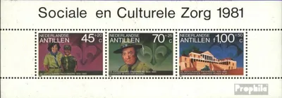 Produktbild von Briefmarken Niederländische Antillen 1981 Mi Block17 (kompl.Ausg.) postfrisch Kulturhilfe