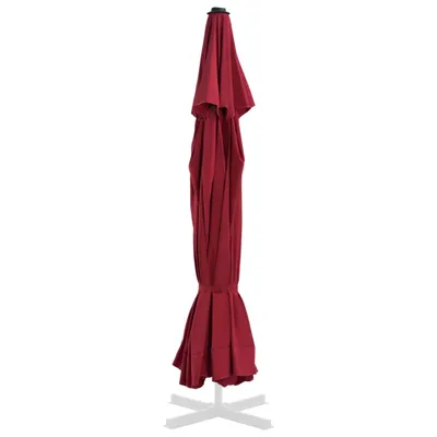 Produktbild von "Sonderangebot" Ersatzbezug für Sonnenschirm - CLORIS - Robust und langlebig - Bordeauxrot 515cm - Sonnenschirme GermanyMöbel4829392