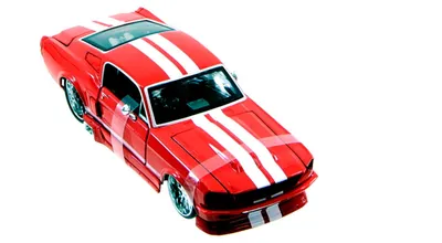 Produktbild von Maisto 31094 - Modellauto - Ford Mustang GT500 '67 (rot, Maßstab 1:24) Modell Auto
