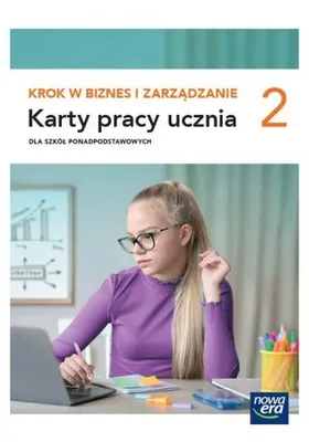 Immagine prodotto di Krok w biznes i zarządzanie 2. Liceum i technikum. Karty pracy ucznia. Zakres podstawowy