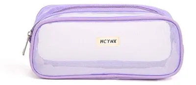 Produktbild von Klarer Stiftbeutel 1 Stück, Großes Transparentes Pen Case Mit Reißverschluss, Für Schule Büro Reisen