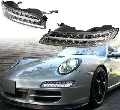 Obrázek produktu pro LED blinkry + mlhová světla, vhodné pro Porsche 911 997 Chrom Facelift 04–08