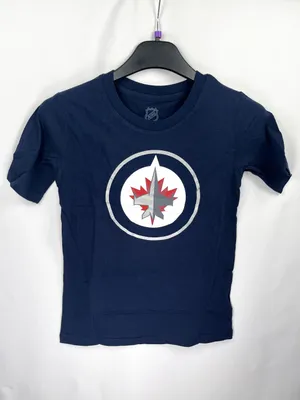 Produktbild von Winnipeg Jets NHL Hauptlogo Kinder-T-Shirt Größe: Kinder L (13 - 14 Jahre)