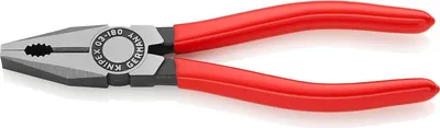 Produktbild von Knipex 03 01 180 SB, Prüfzange, Stahl, Kunststoff, Rot, 180 mm