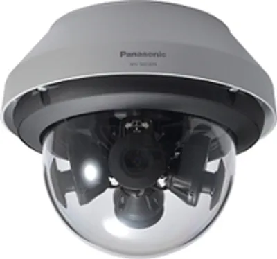 Produktbild von Panasonic WV-S8530N, IP-Sicherheitskamera, Draußen, Kabelgebunden, Zimmerdecke, Schwarz, Grau, Dome