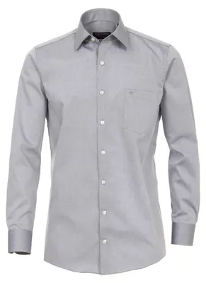 Produktbild von Casa Moda - Comfort Fit - Bügelfreies Herren Business langarm Hemd verschiedene Farben (006050), Größe:38, Farbe:Grau (705)