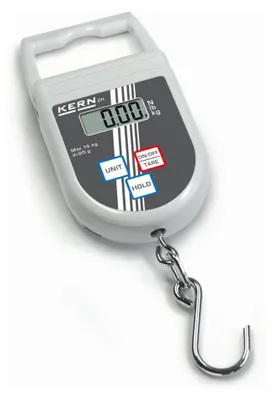 Produktbild von KERN Hängewaage 15 kg 20g Teilung | ideal für Kontrollwiegungen | robustes Gerät