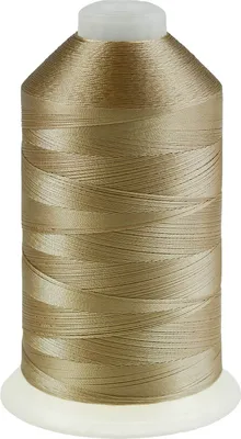 Produktbild von 3000m Nähgarn Polyester 210D/3, Farbauswahl - Sattlergarn Jeansgarn Forellenfaden, Farbe:A693 khakigrau