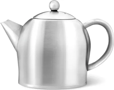 Produktbild von bredemeijer Teekanne Santhee silber, matt 0,5 l