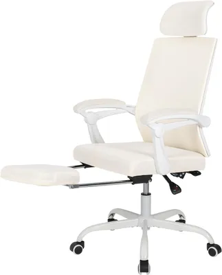 Obrázek produktu pro Kancelářská židle - Ergonomická židle - Otočná židle - Pracovní židle - Židle s nastavitelnou opěrkou hlavy a bederní páteře