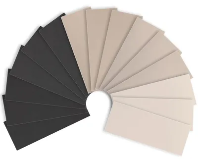 Productafbeelding van Schuurpapier set, 15 stuks, nat en droog gebruik, 23 x 9,3 cm, korrelgrootte 1000-10000, siliciumcarbide
