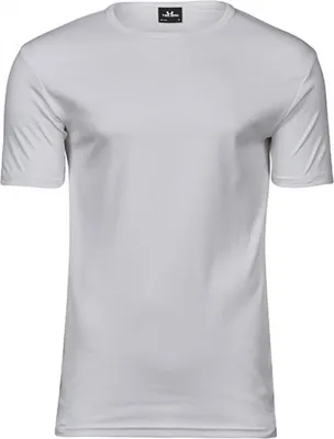 Produktbild von Tee Jays 520 | Mens Interlock Bodyfit T-Shirt - Farbe: White - Größe: 4XL
