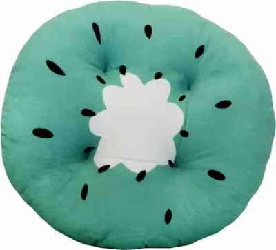 Obrázek produktu pro Mňam polštář 35 cm kiwi zelený plyšový Domarex