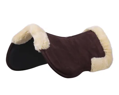 Obrázok produktu pre QHP Sedlová podložka Memory Foam Ontario, farba:tmavohnedá, veľkosť:Warmblood