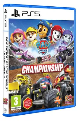 Produktbild von BANDAI NAMCO Entertainment PAW Patrol Rescue Wheels: Championship, PS5, PlayStation 5, Multiplayer-Modus, RP (Rating Pending)