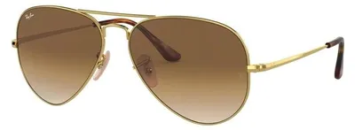Obrázek produktu pro Ray-Ban RB3689, Dospělý, Uni, Letecké, Zlato, Nepolarizovaná skla, Kov